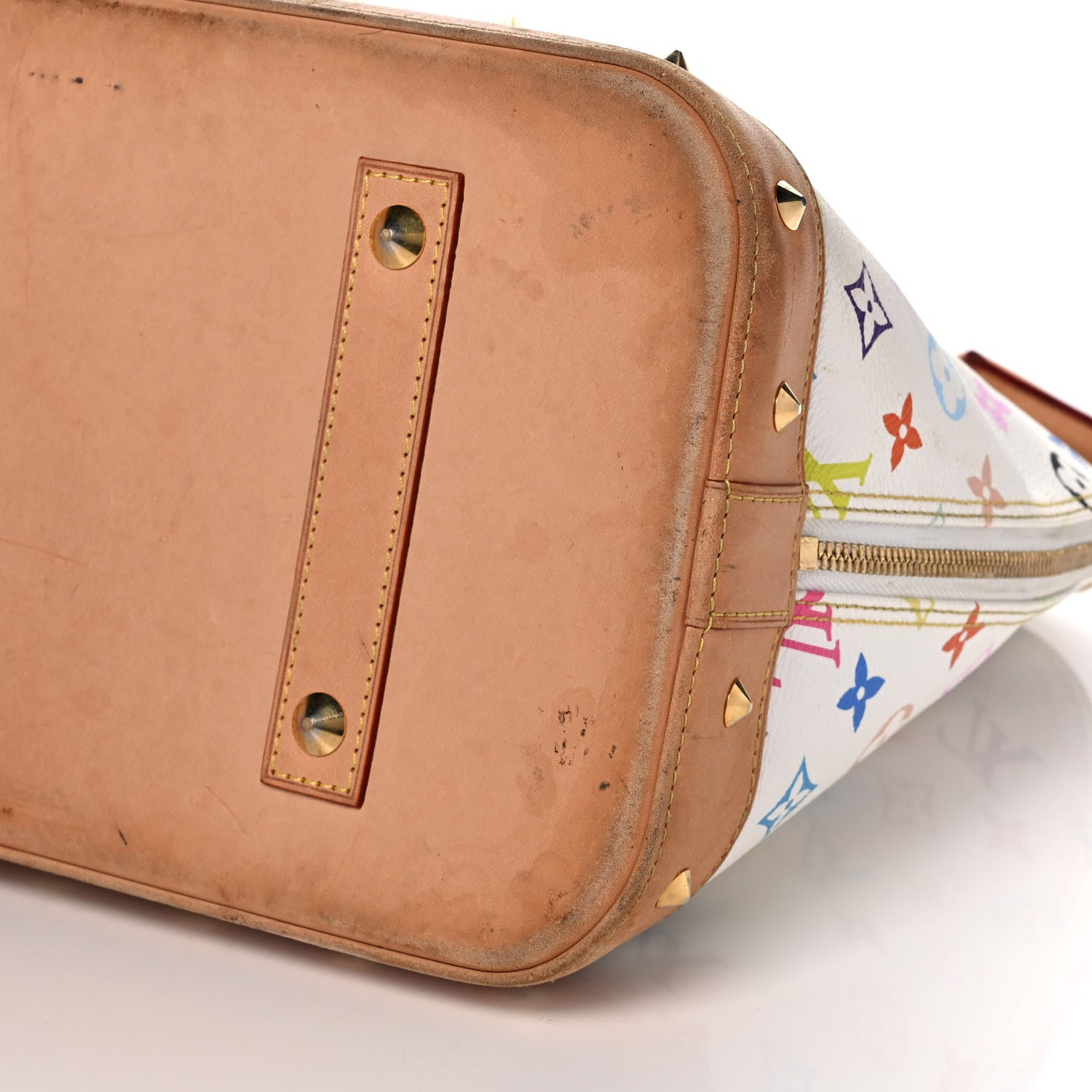 Louis Vuitton Monogram Multicolor Alma GM White 9 of 9