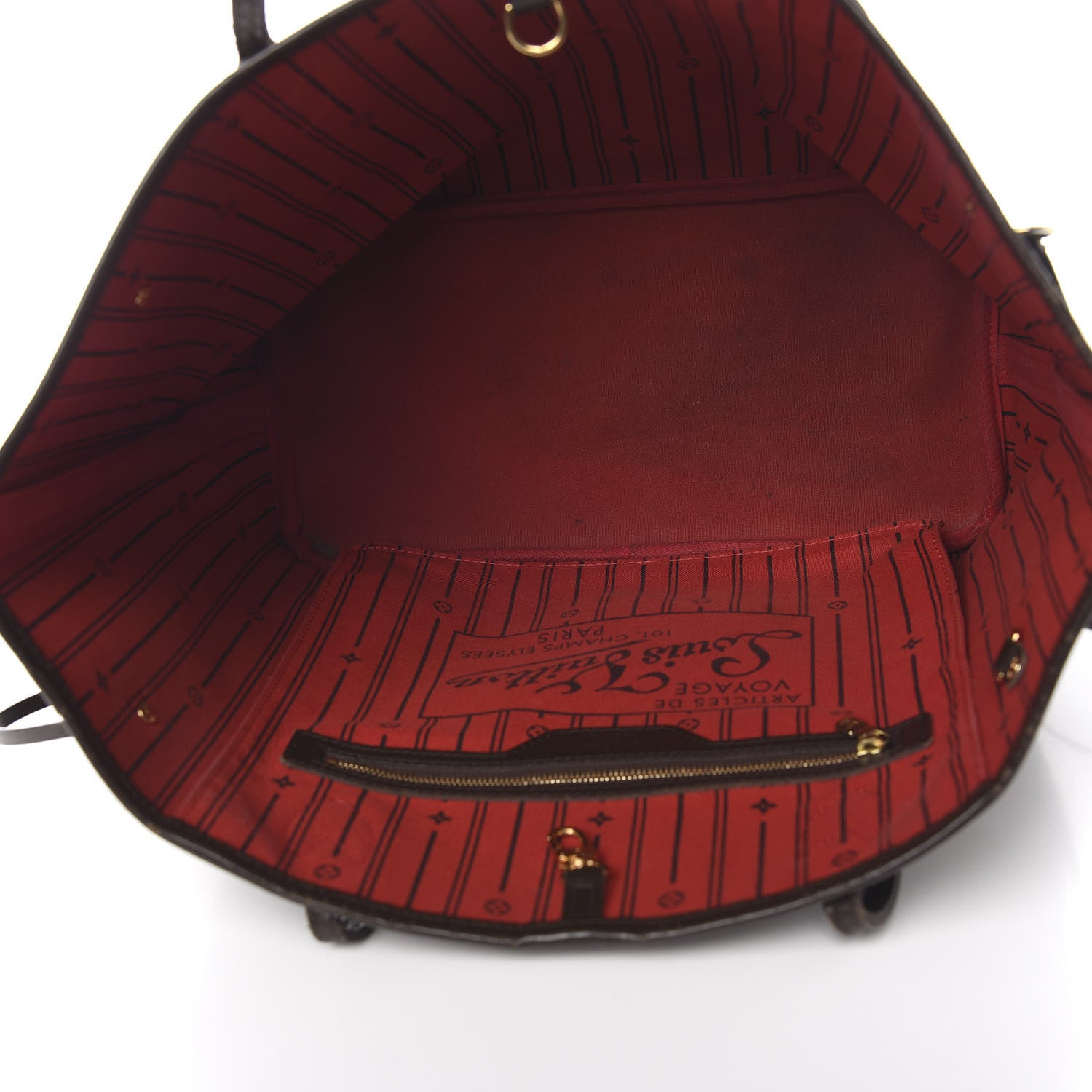 Louis Vuitton Damier Ebene Neverfull MM 4 of 20