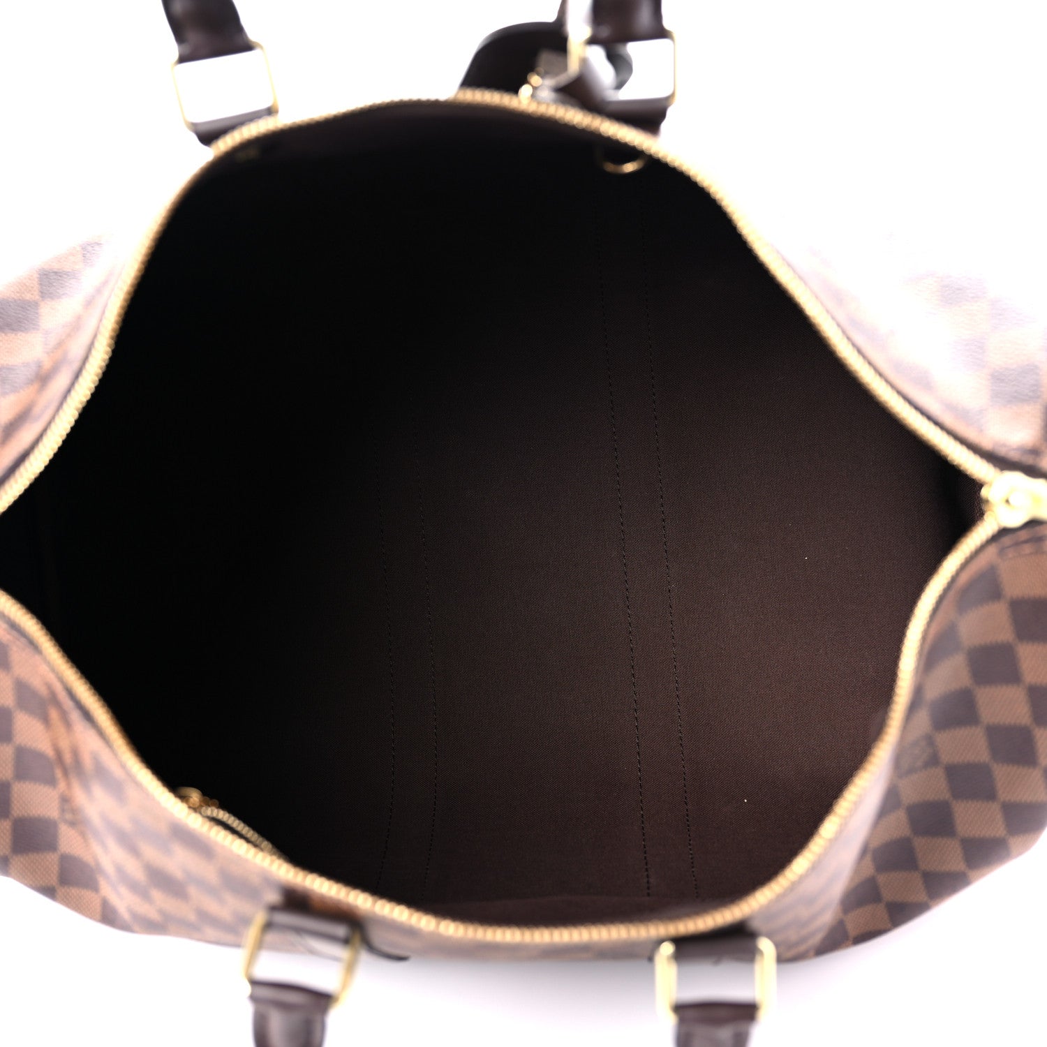 Louis Vuitton Damier Ebene Keepall Bandouliere 45 5 of 11