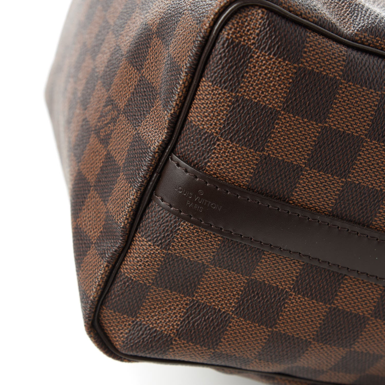 Louis Vuitton Damier Ebene Speedy Bandouliere 25 8 of 10