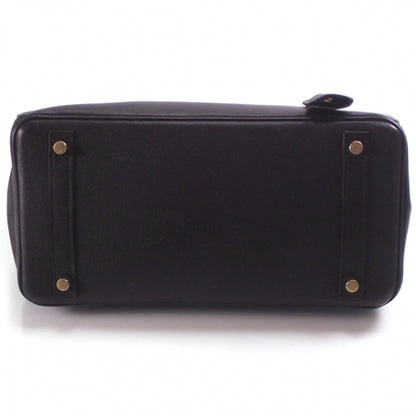 Hermes Swift Leather BIRKIN 30 Black 4 of 13