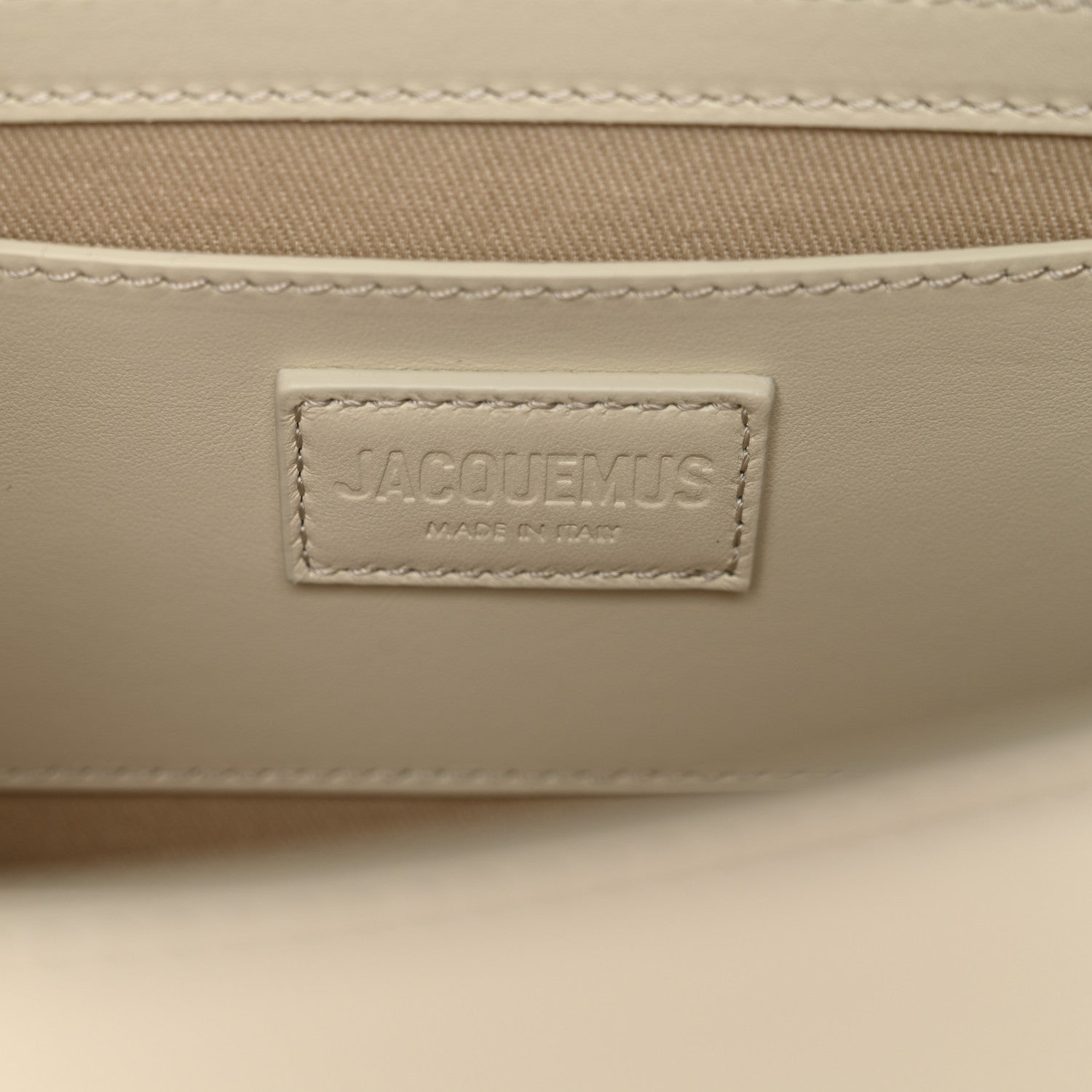 Jacquemus Smooth Calfskin Le Grand Bambino Ivory 6 of 10