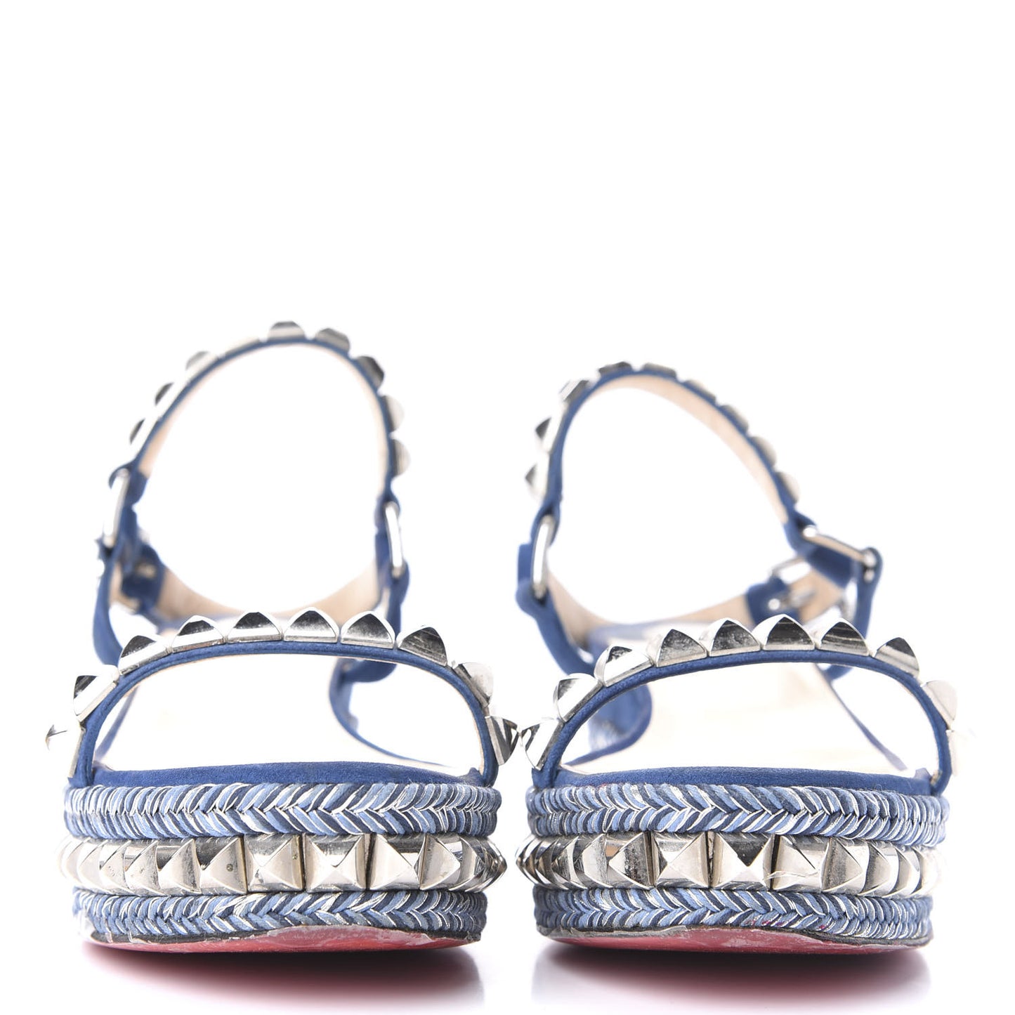 Veau Velours Cataclou 60 Platform Sandals 38 Blue
