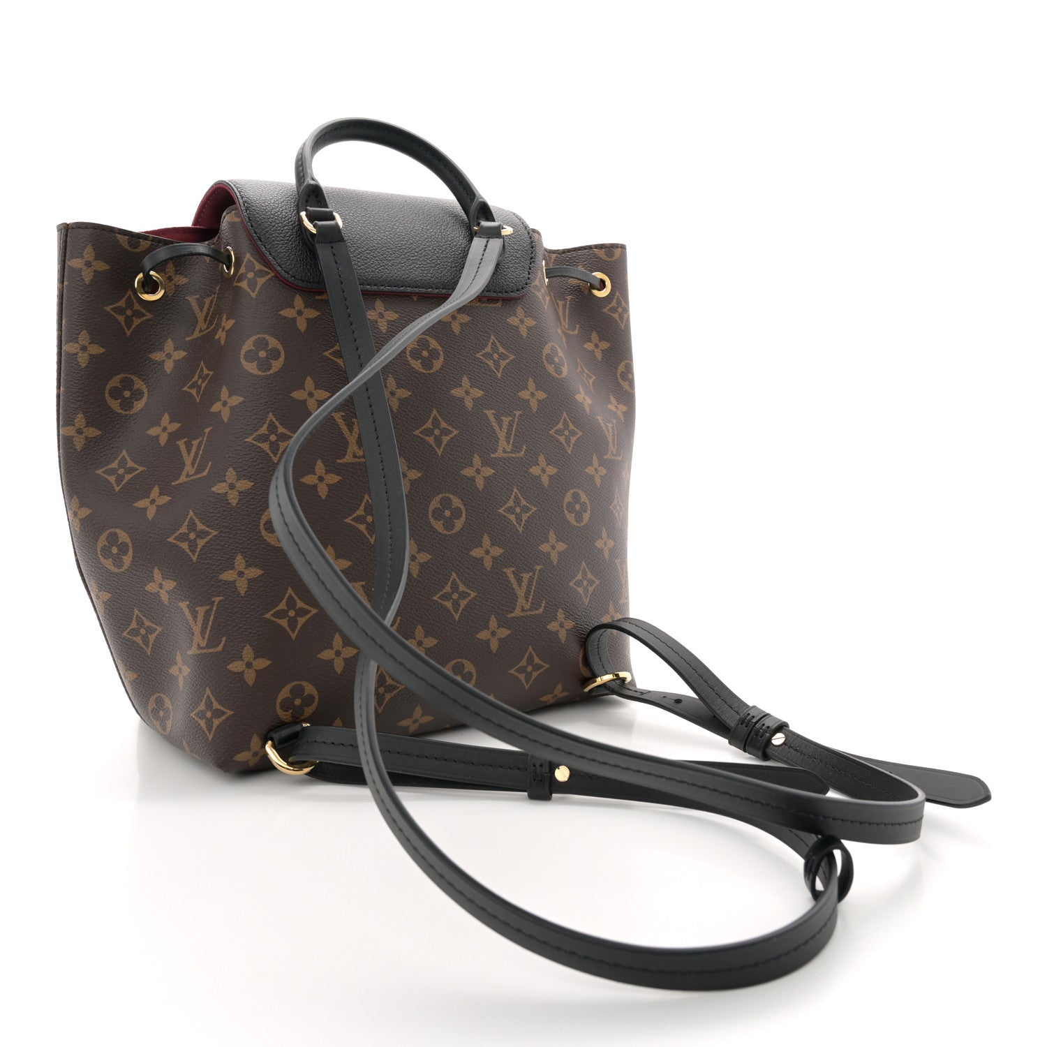 Louis Vuitton Monogram Montsouris PM Black 3 of 9