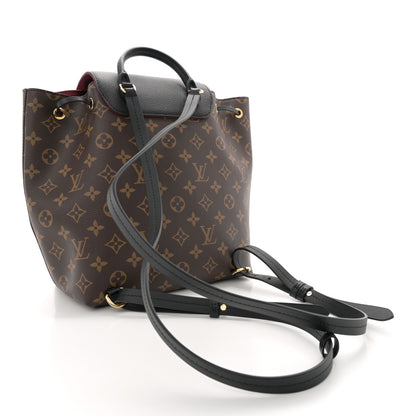 Louis Vuitton Monogram Montsouris PM Black 3 of 9