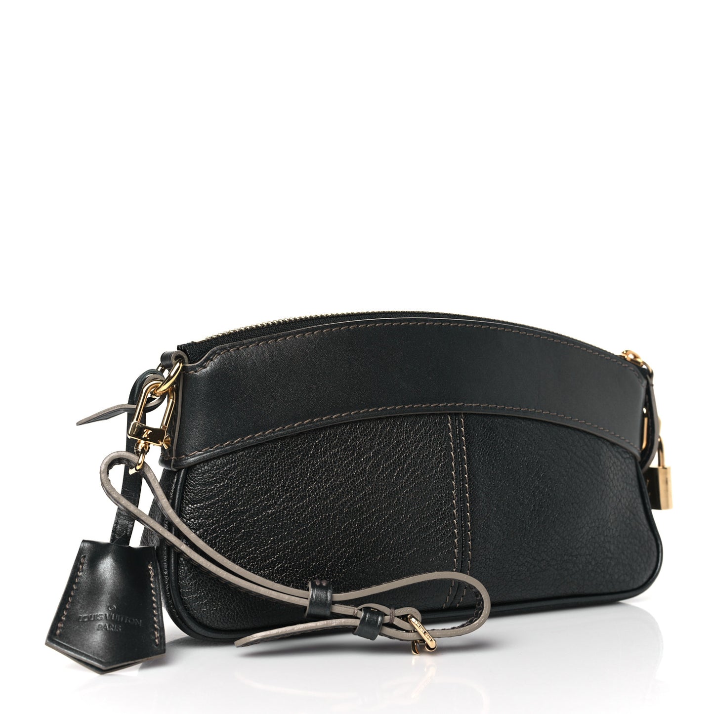 Suhali Lockit Clutch Chrome