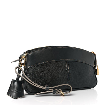 Louis Vuitton Suhali Lockit Clutch Chrome 3 of 9