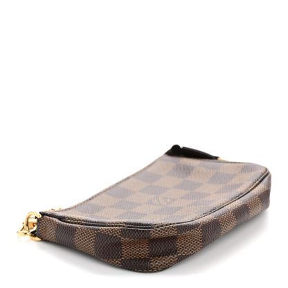 Louis Vuitton Damier Ebene Mini Pochette Accessories 4 of 8
