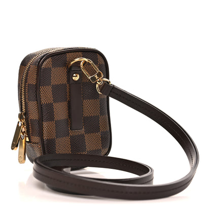 Louis Vuitton Damier Ebene Etui Okapi Case PM 3 of 9