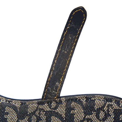 Christian Dior Monogram Saddle Bag Black 8 of 15