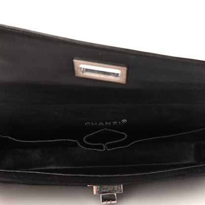 Chanel Jersey Patent Quilted 2.55 Reissue East West Flap Black 11 of 13