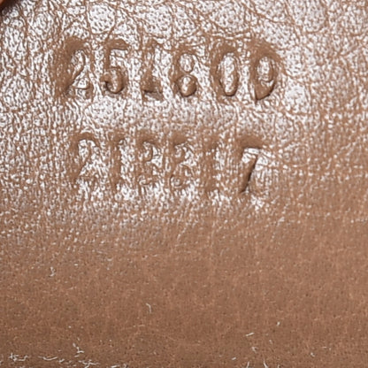 Gucci Cellarius Calfskin Medium 1973 Shoulder Bag Marron Glace 9 of 10