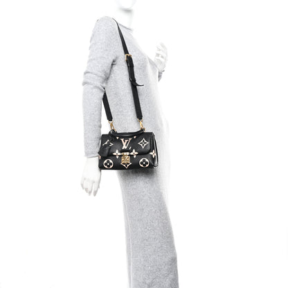 Louis Vuitton Empreinte Monogram Giant Madeleine BB Black Beige 2 of 9