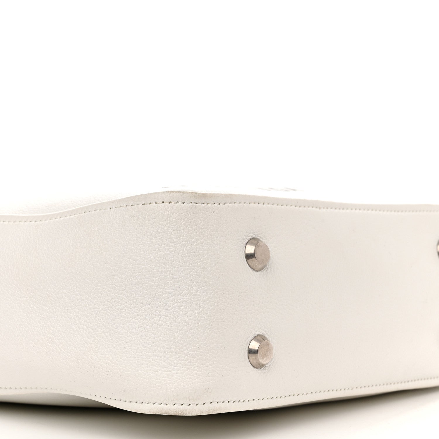 Balenciaga Calfskin S Triangle Duffle White 8 of 14