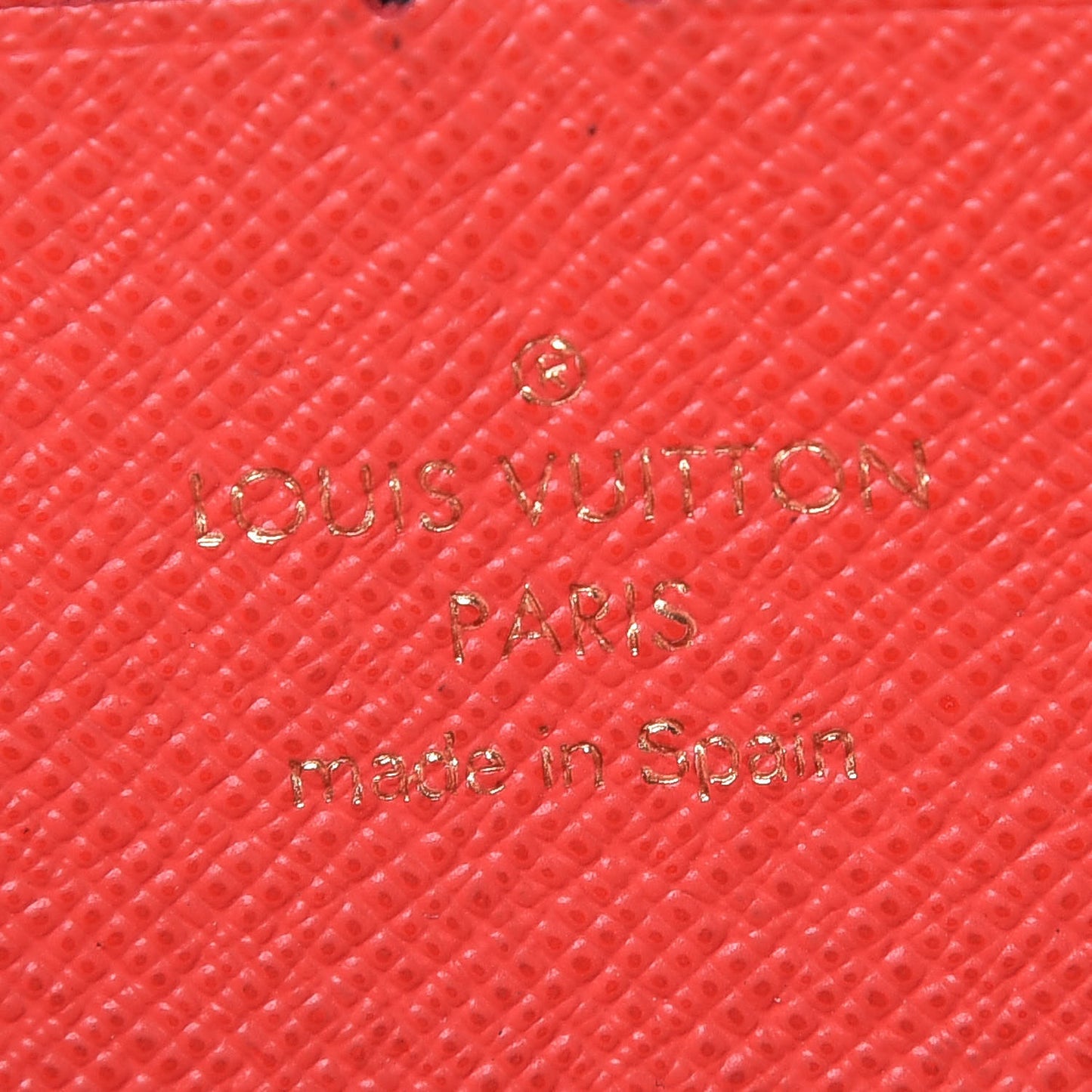 Damier Ebene 2015 Christmas Animation Zippy Wallet Poppy