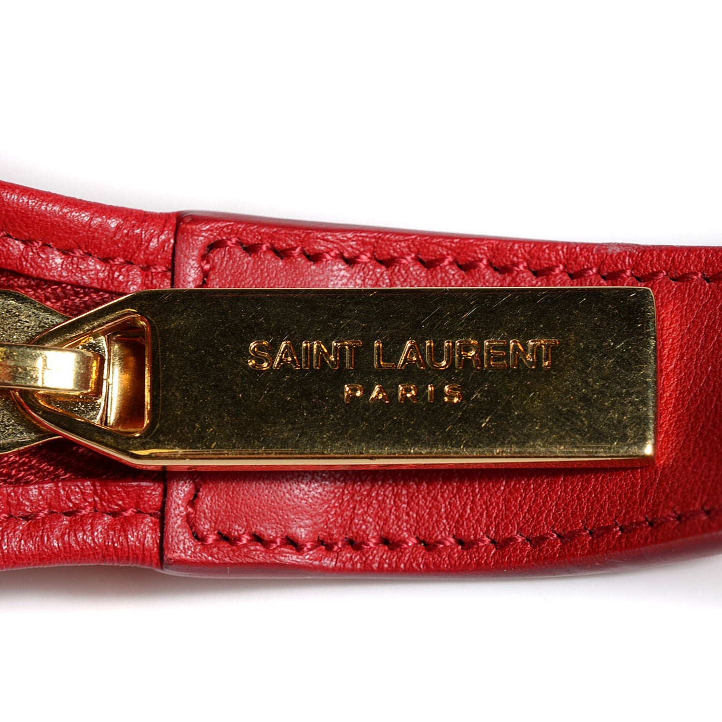 Calfskin Medium Classic Y Cabas Red