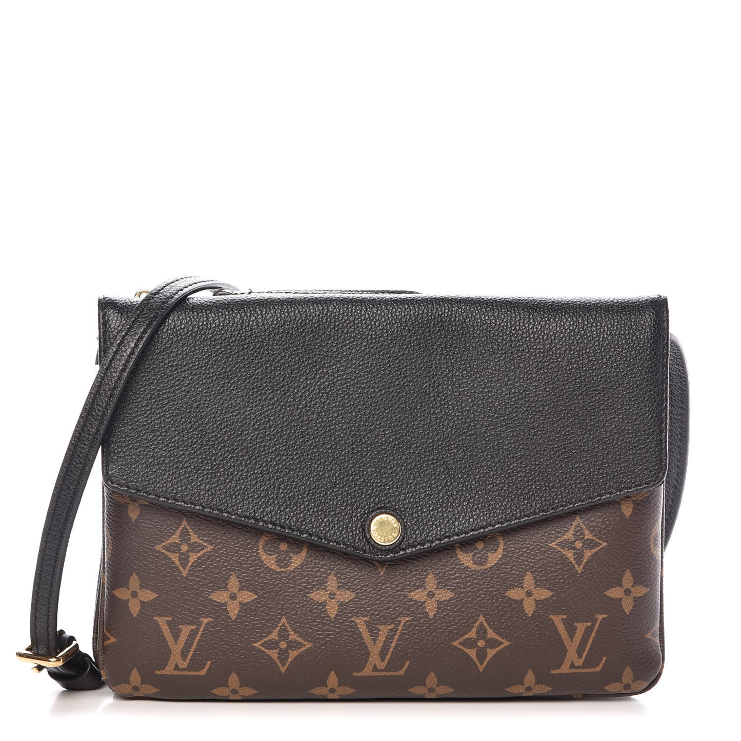 Monogram Twice Pochette Black