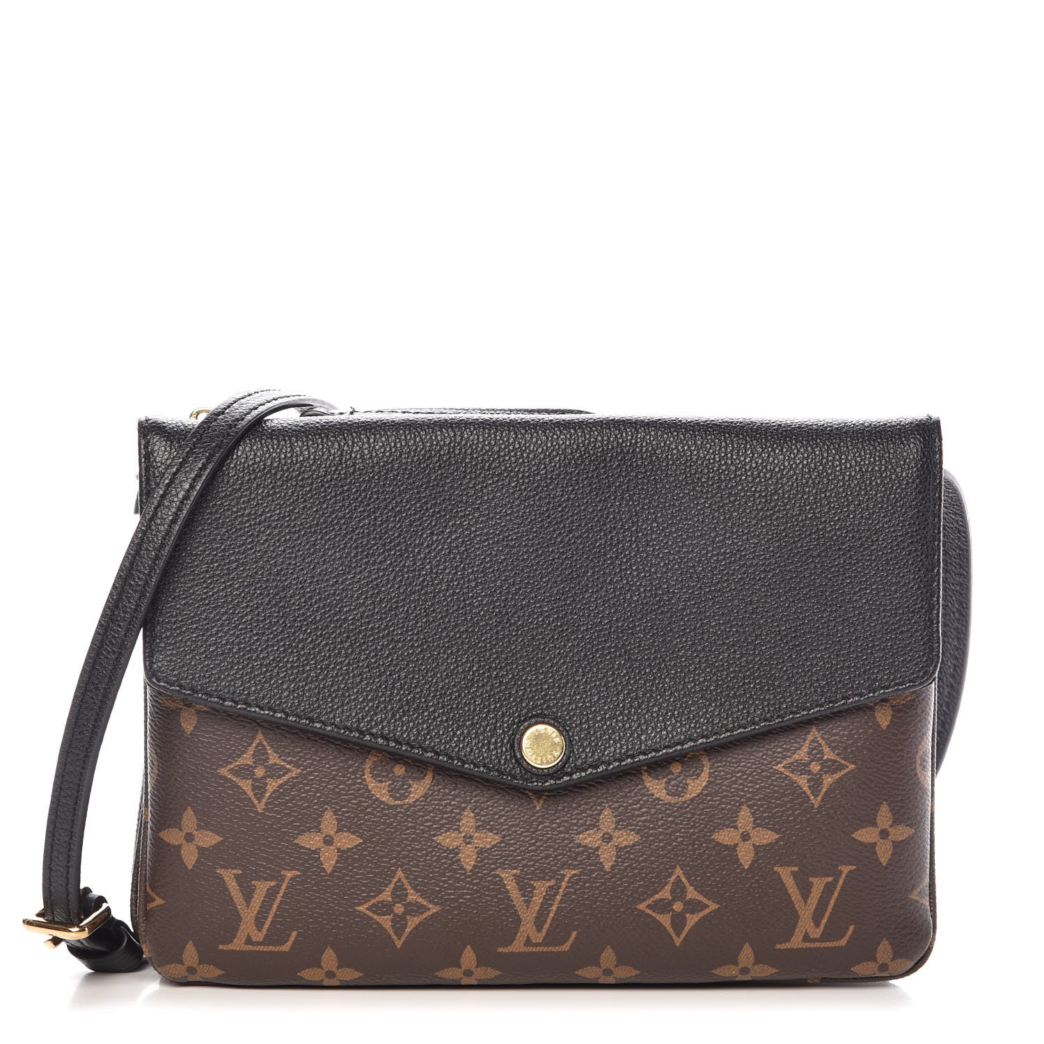 Louis Vuitton Monogram Twice Pochette Black 1 of 13