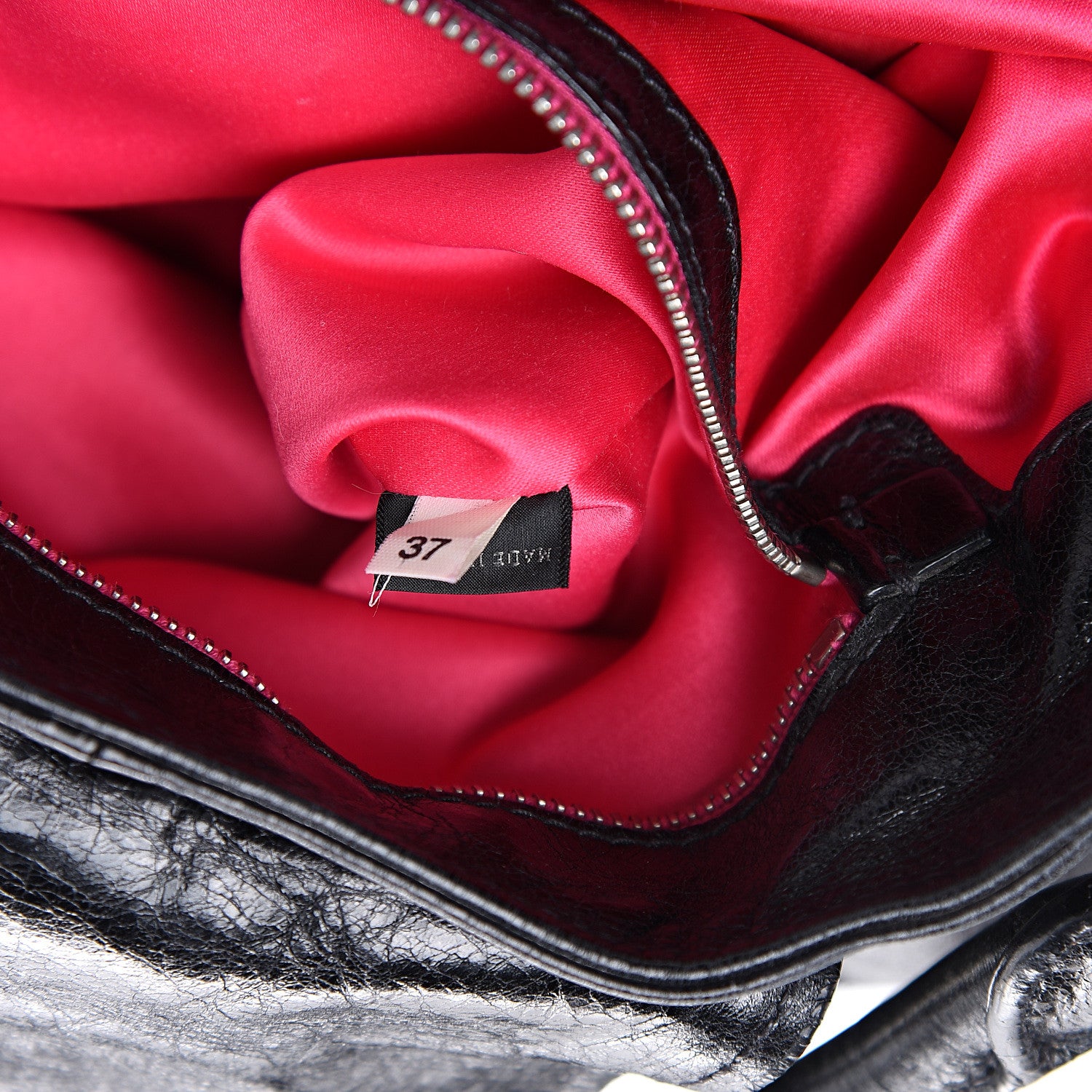 Miu Miu Vitello Lux Gathered Hobo Black 6 of 14