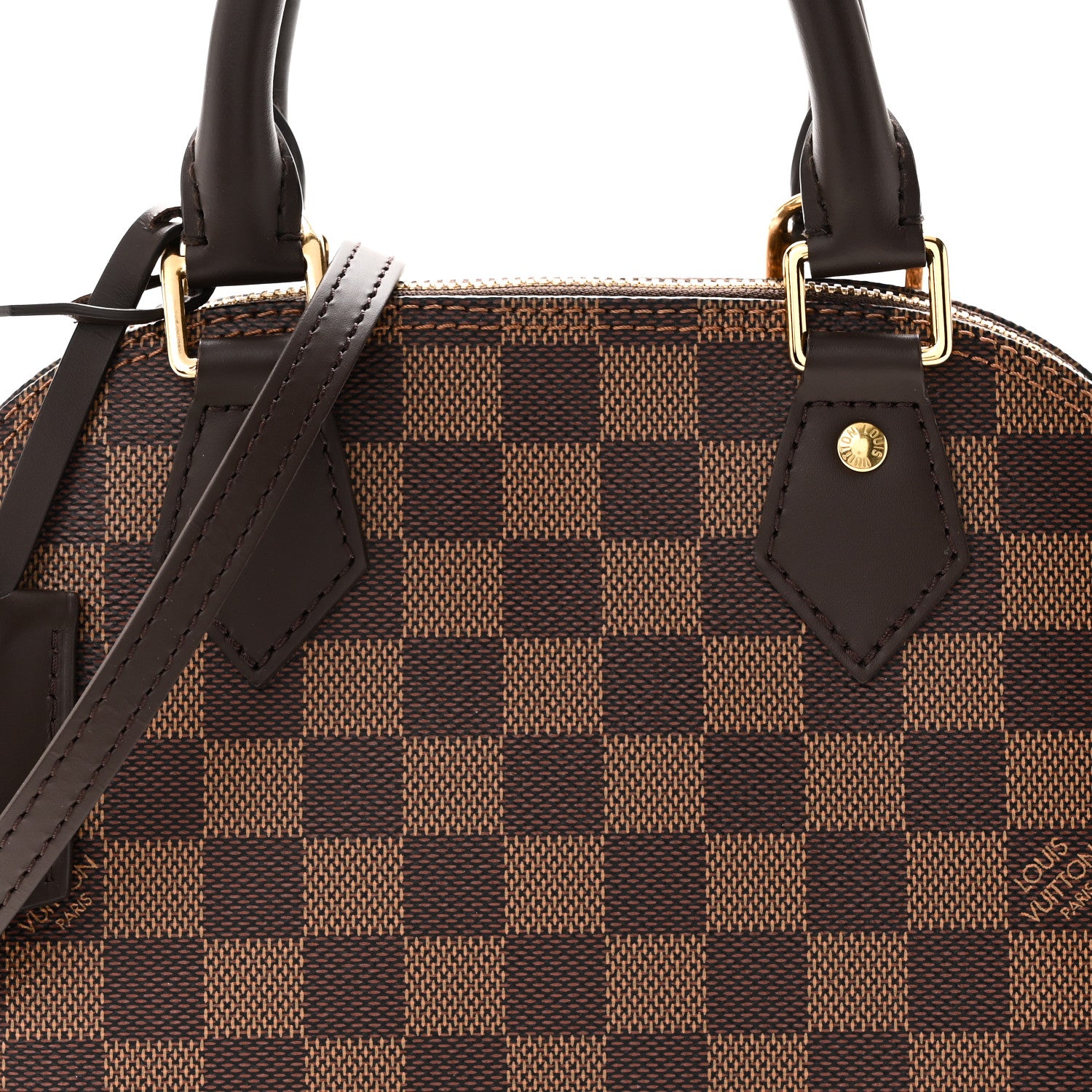 Louis Vuitton Damier Ebene Alma BB 7 of 9