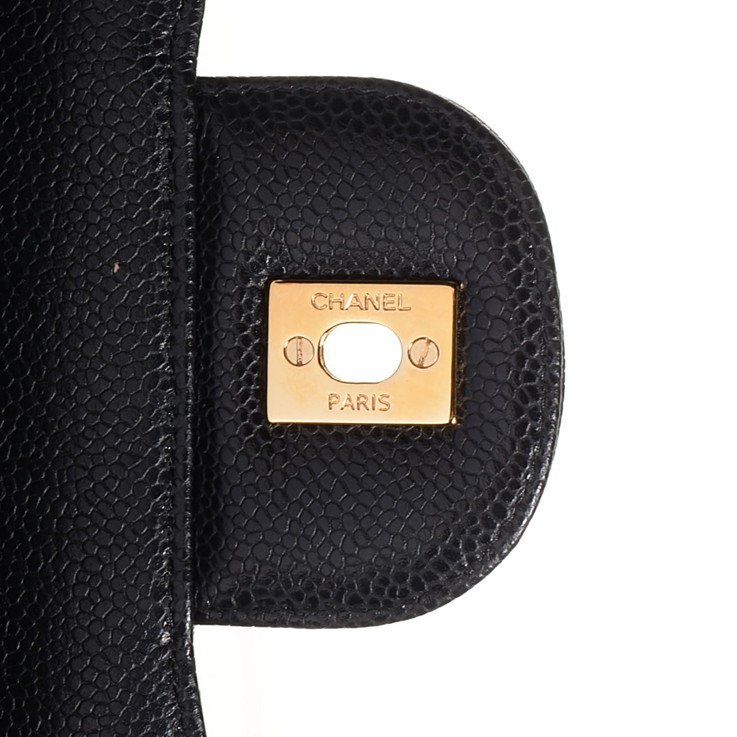 Chanel Caviar Quilted Jumbo Double Flap Black 8 of 20