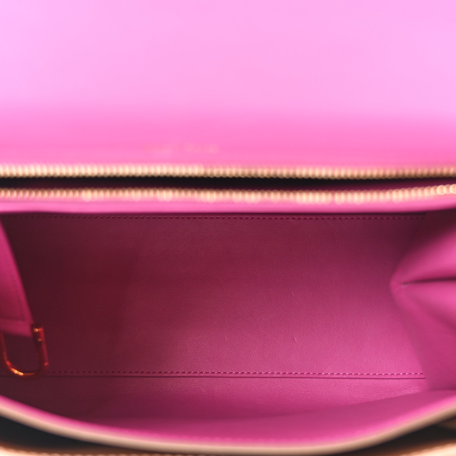 Delvaux Box Calfskin MM Brillant Satchel Deep Purple Pink 5 of 9