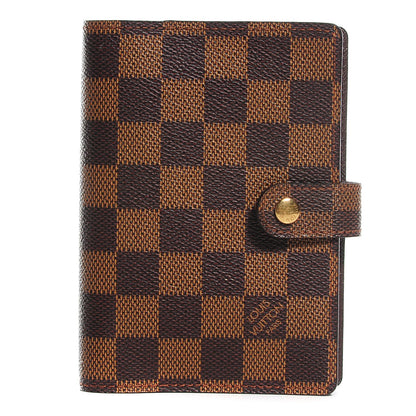 Louis Vuitton Damier Ebene Small Ring Agenda Cover 1 of 8