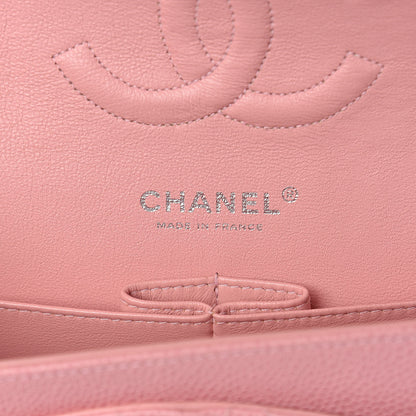 Chanel Caviar Quilted Medium Double Flap Pink 6 of 11