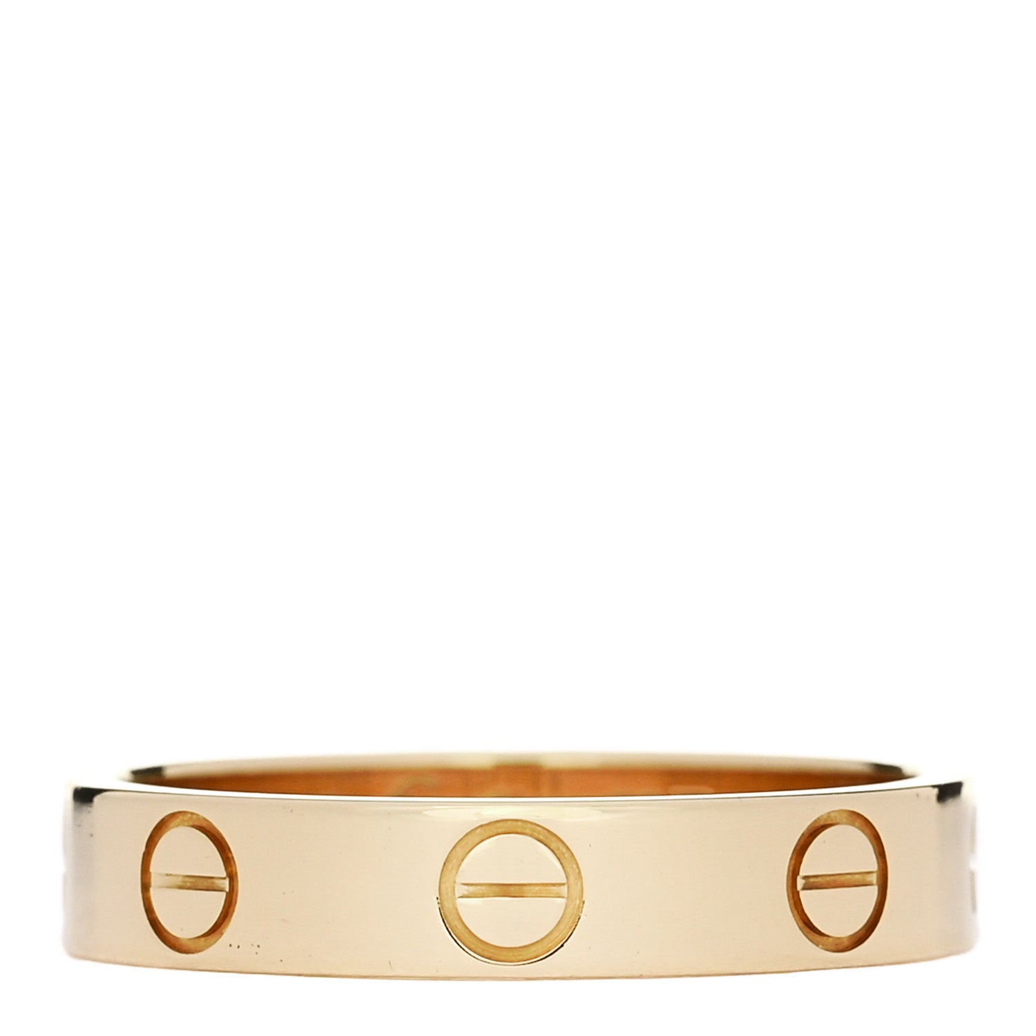 Cartier 18K Yellow Gold 3.5mm LOVE Wedding Band Ring 52 6 1 of 5