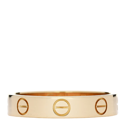 Cartier 18K Yellow Gold 3.5mm LOVE Wedding Band Ring 52 6 1 of 5