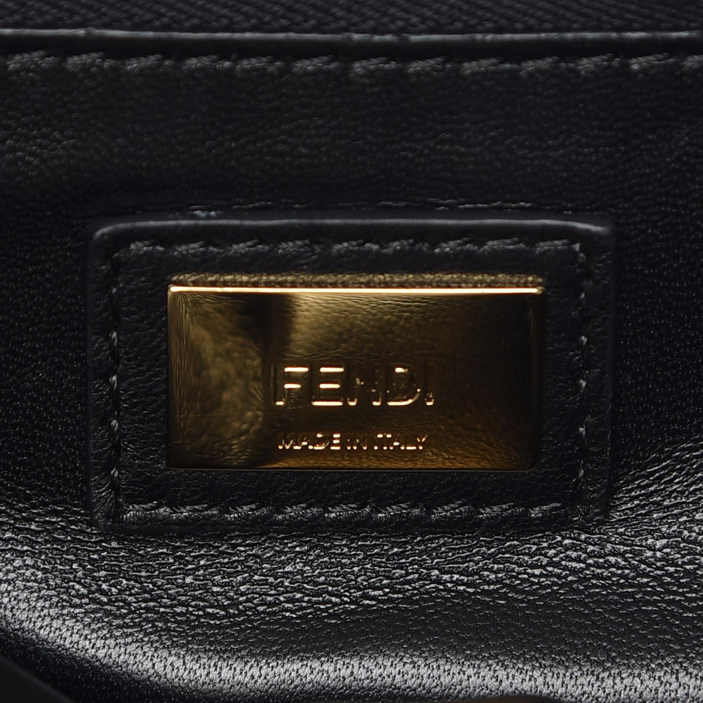 Nappa Mini Peekaboo Iconic Satchel Black