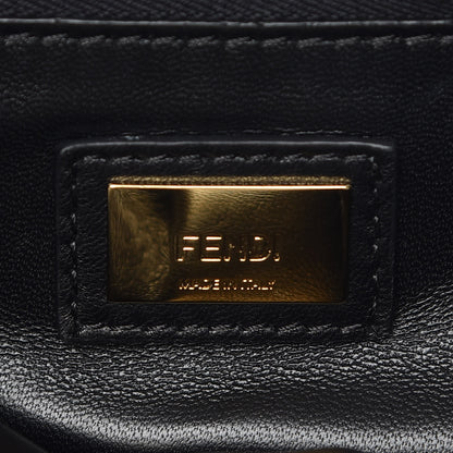 Fendi Nappa Mini Peekaboo Iconic Satchel Black 7 of 11