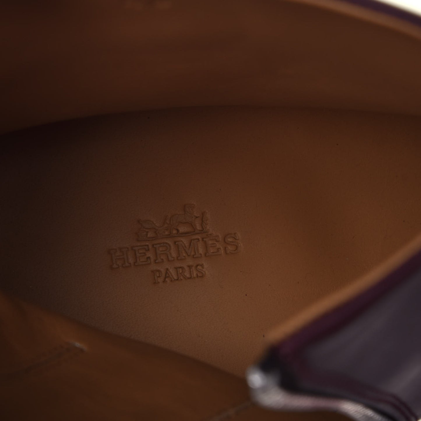 Patinated Calfskin Mens Sky Low Boots 40 Bordeaux