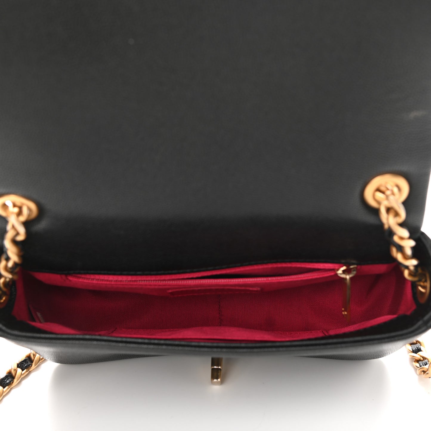 Caviar Quilted Small Fashion Therapy Flap Bag Black