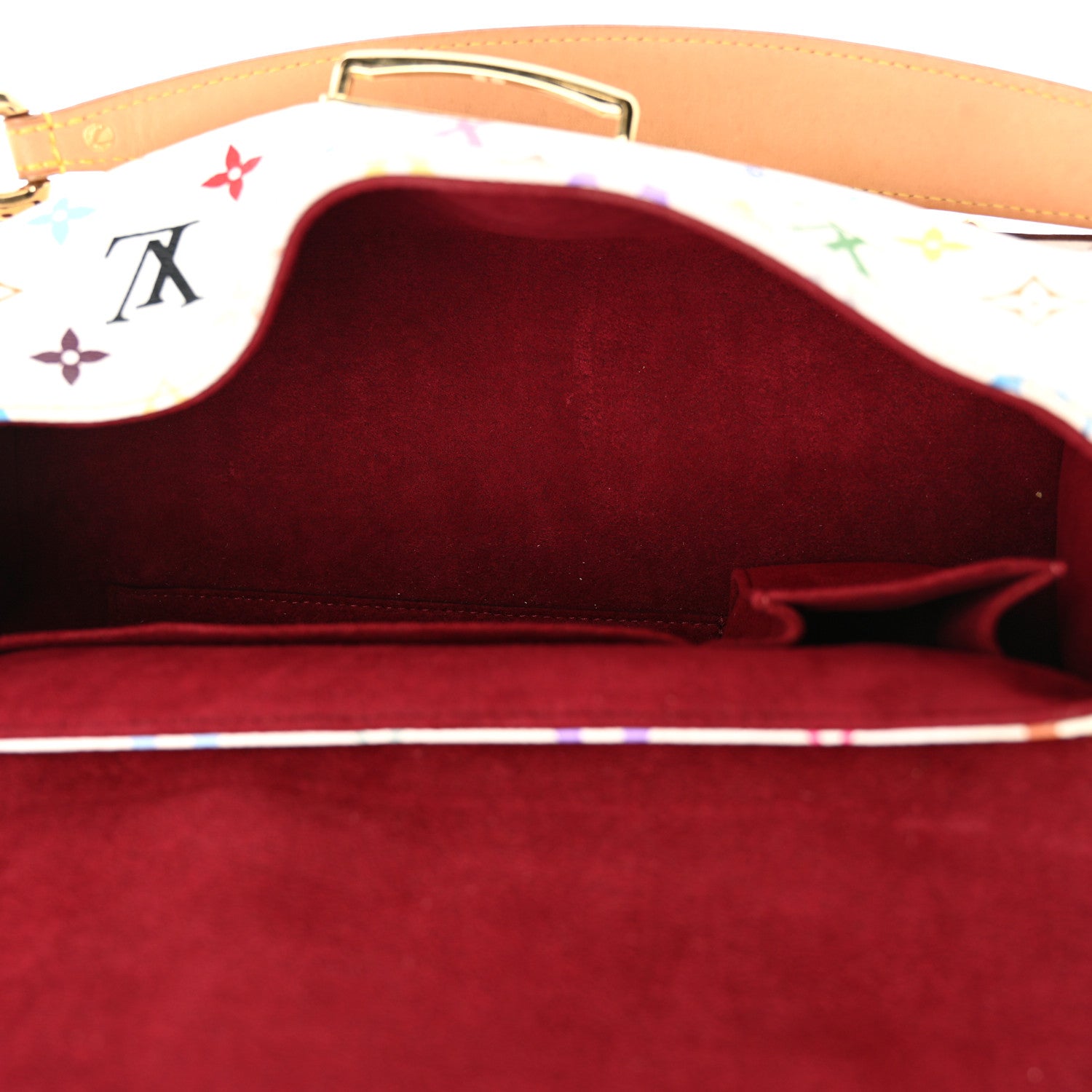 Louis Vuitton Monogram Multicolor Beverly MM White 5 of 9
