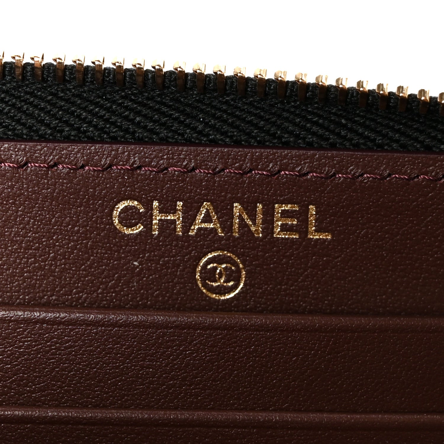 Chanel Caviar Quilted Medium Zip Around Wallet Black 6 of 9