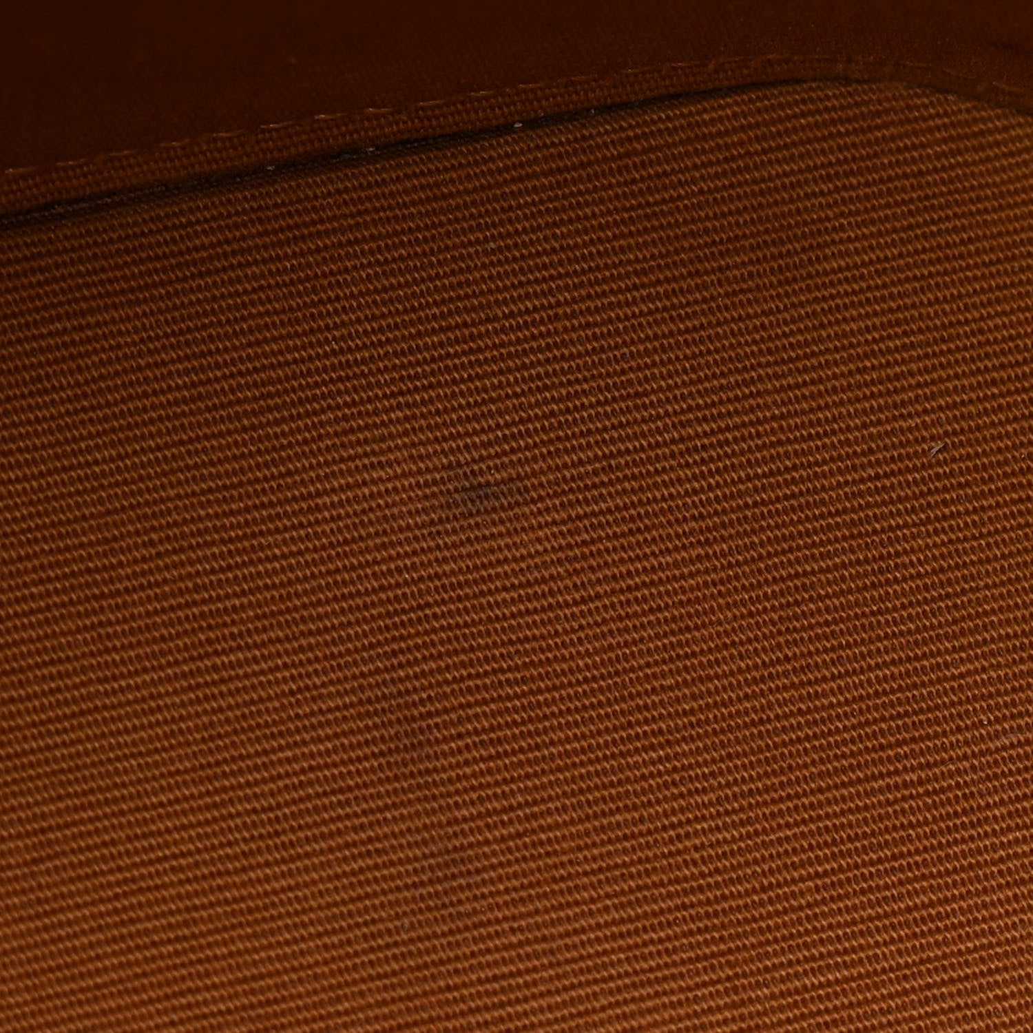 Celine Triomphe Canvas Calfskin Medium Bucket Bag Tan 17 of 20