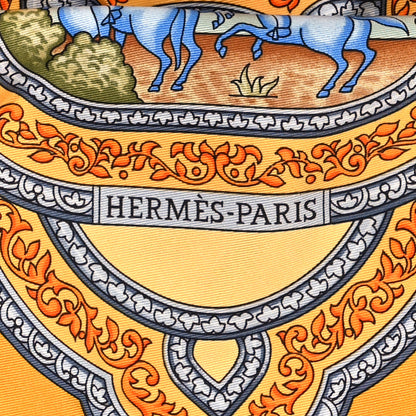 Hermes Silk Qalamdan Scarf 90 3 of 4