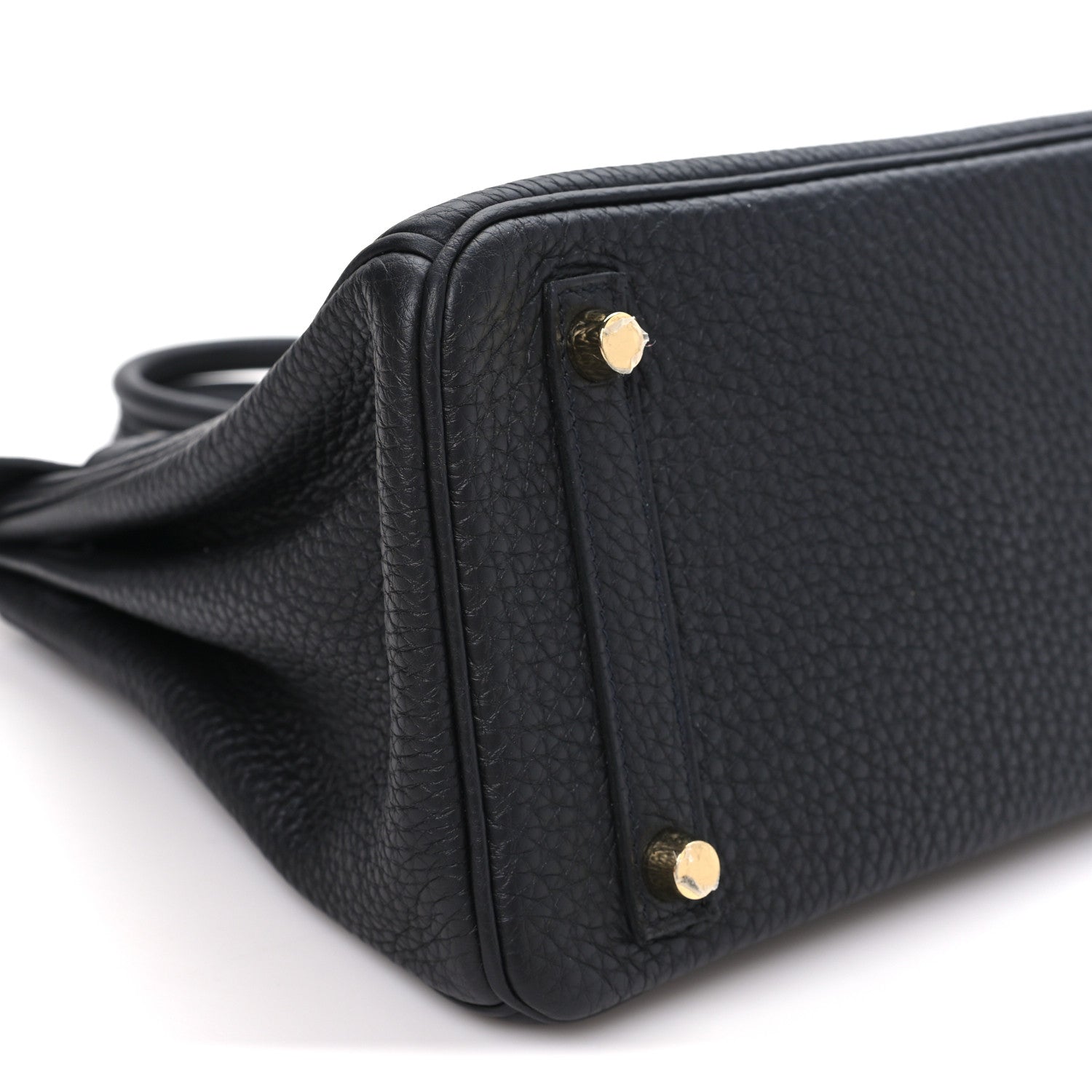 Hermes Togo Birkin 25 Black Black 8 of 10