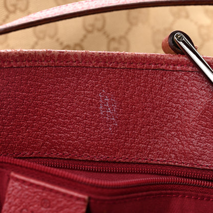 Gucci Monogram Large Eclipse Tote Red 12 of 16