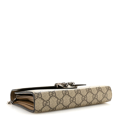 Gucci GG Supreme Monogram Mini Dionysus Chain Wallet 4 of 11