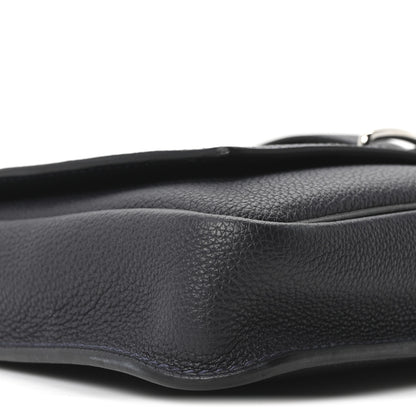 Hermes Togo Steve Light Messenger Bleu Nuit 9 of 10