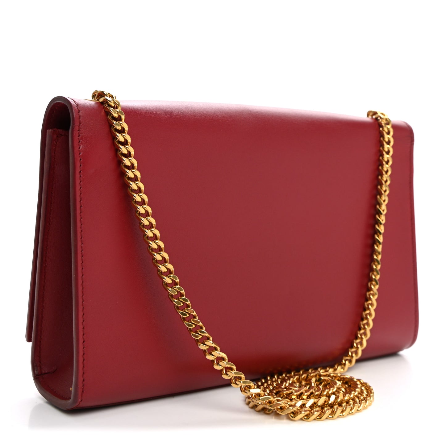 Smooth Calfskin Medium Classic Monogram Kate Tassel Satchel New Lipstick