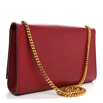 Saint Laurent Smooth Calfskin Medium Classic Monogram Kate Tassel Satchel New Lipstick 2 of 9