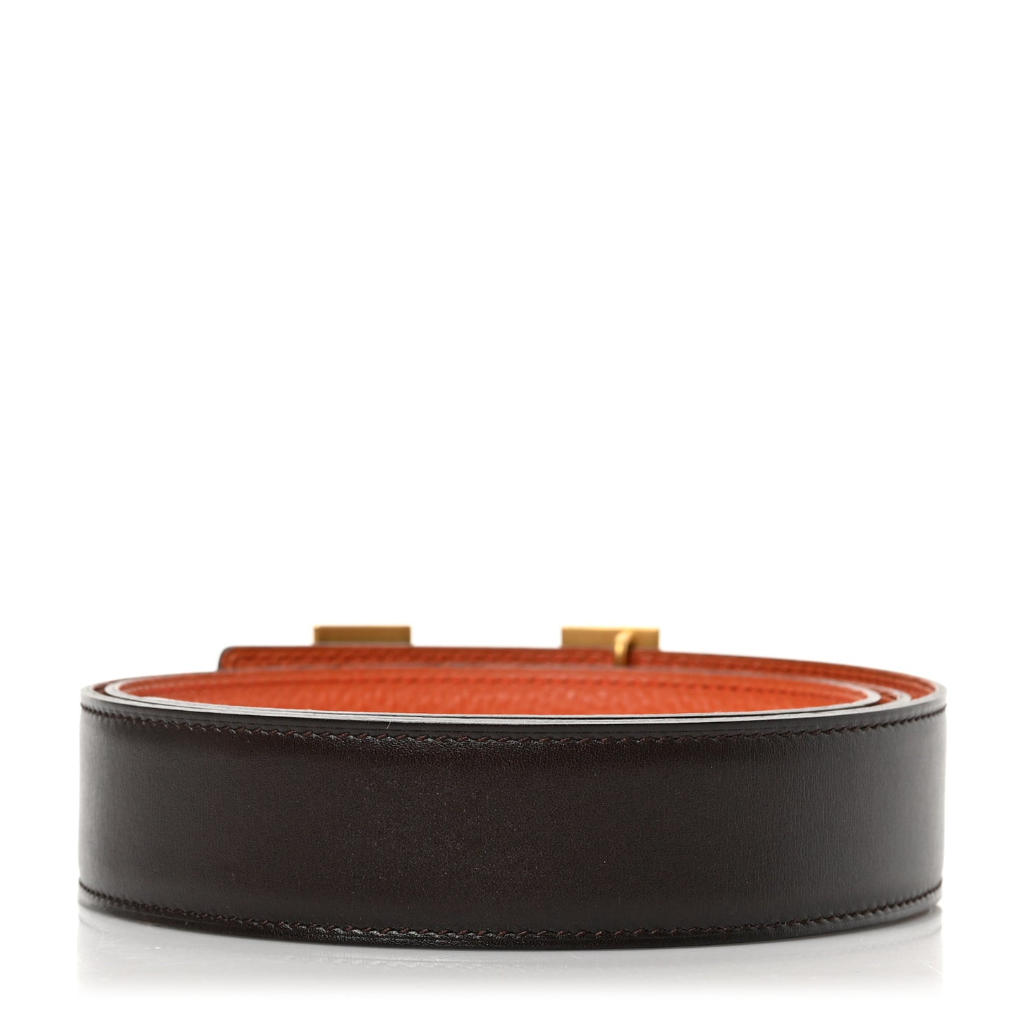 Box Togo 32mm H Belt 100 40 Chocolate Orange