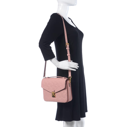 Louis Vuitton Empreinte Pochette Metis Rose Poudre 2 of 10