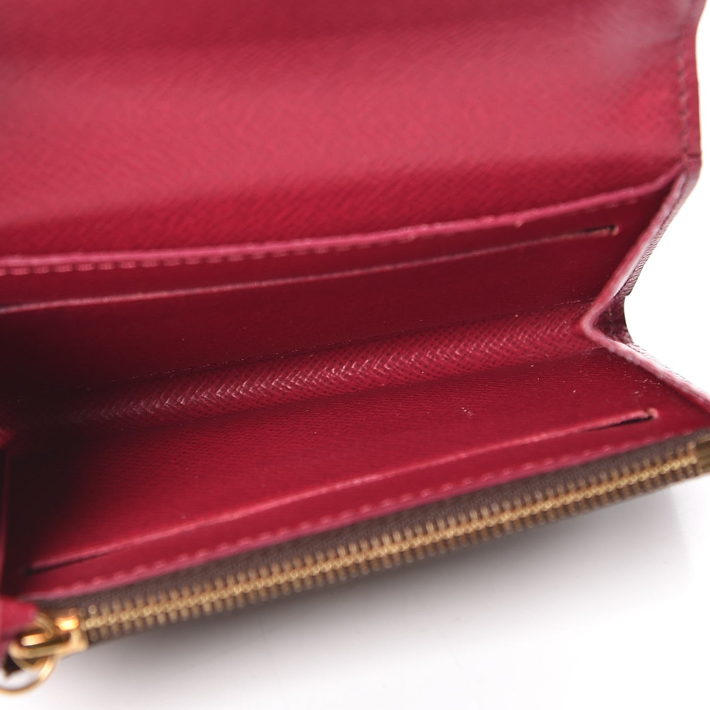 Monogram Rosalie Coin Purse Fuchsia