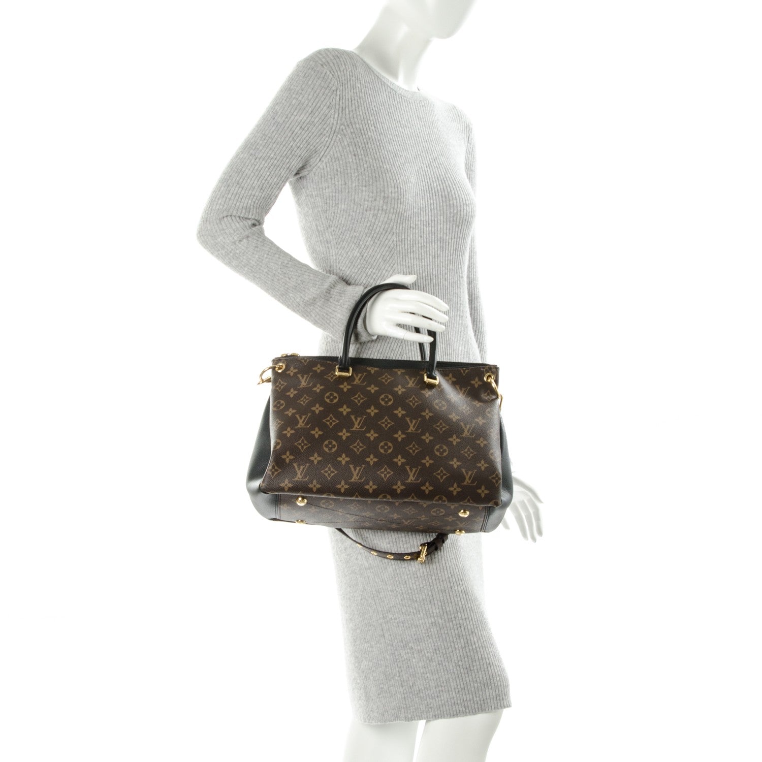 Louis Vuitton Monogram Pallas Full Black 3 of 8
