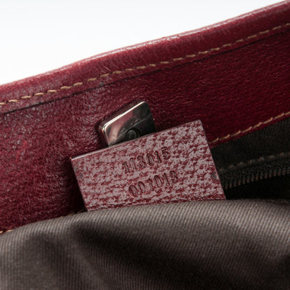 Gucci Monogram Shoulder Bag Red 6 of 6