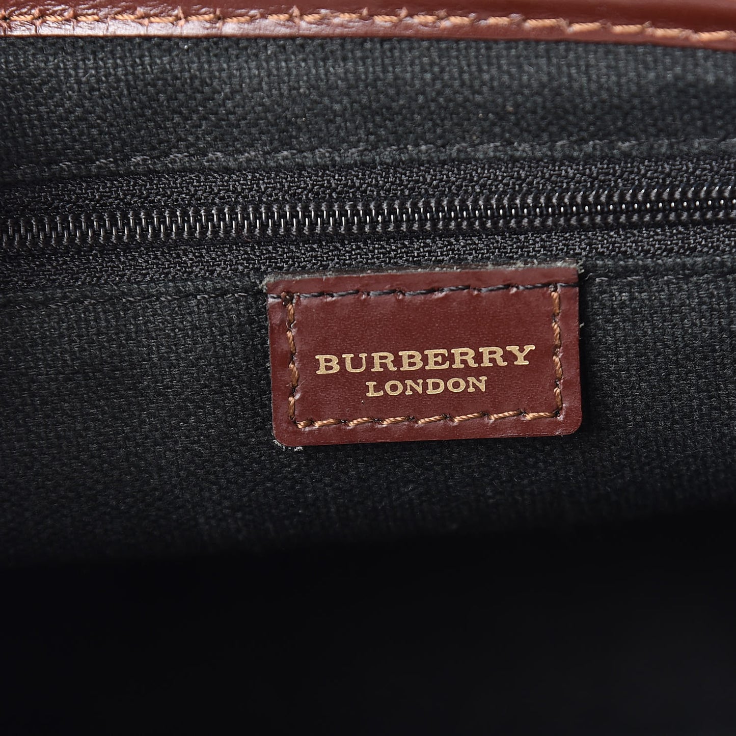 Haymarket Check Buckle Satchel Brown